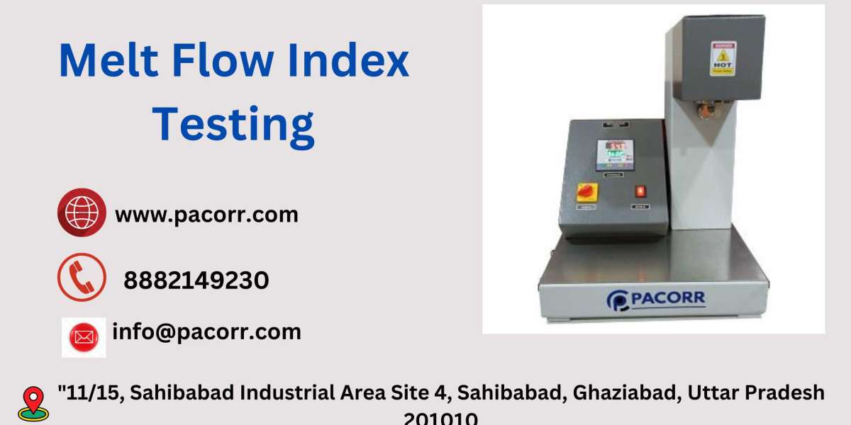 Melt Flow Index Tester: Critical for Consistent Product Quality